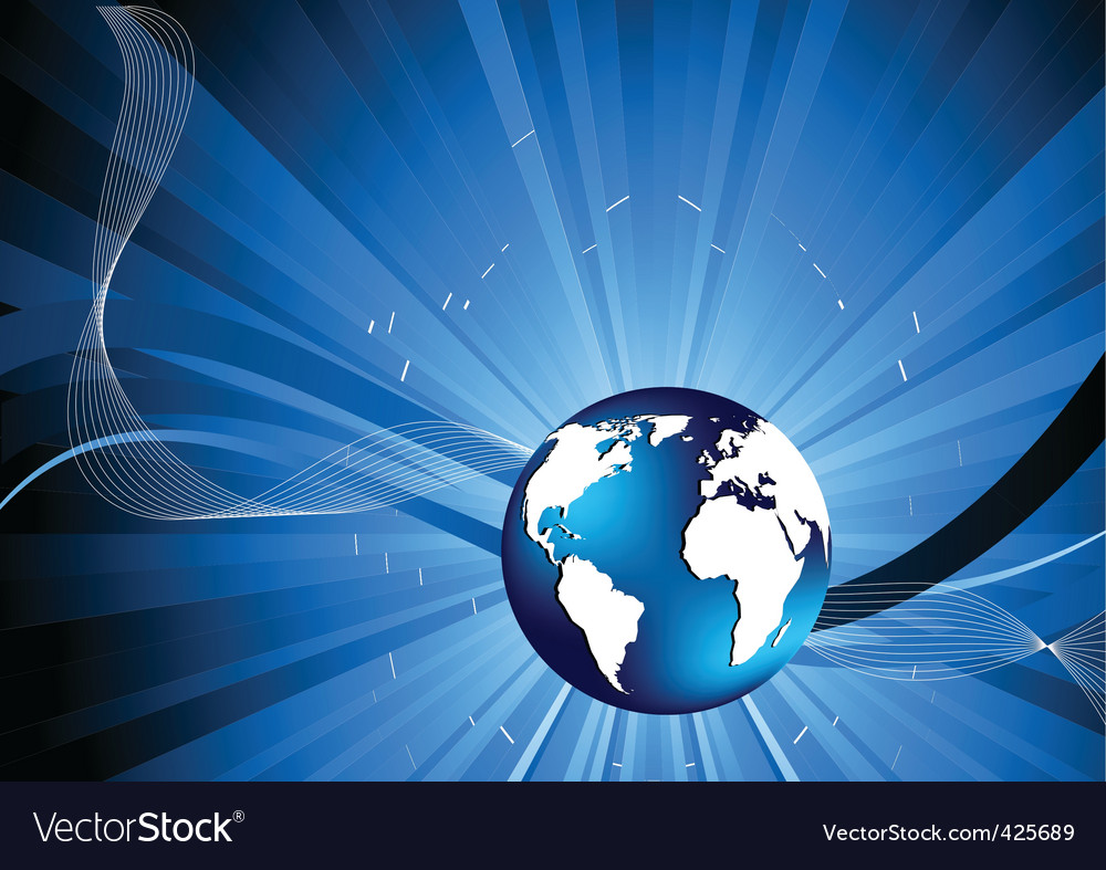 Modern Global Connection Background