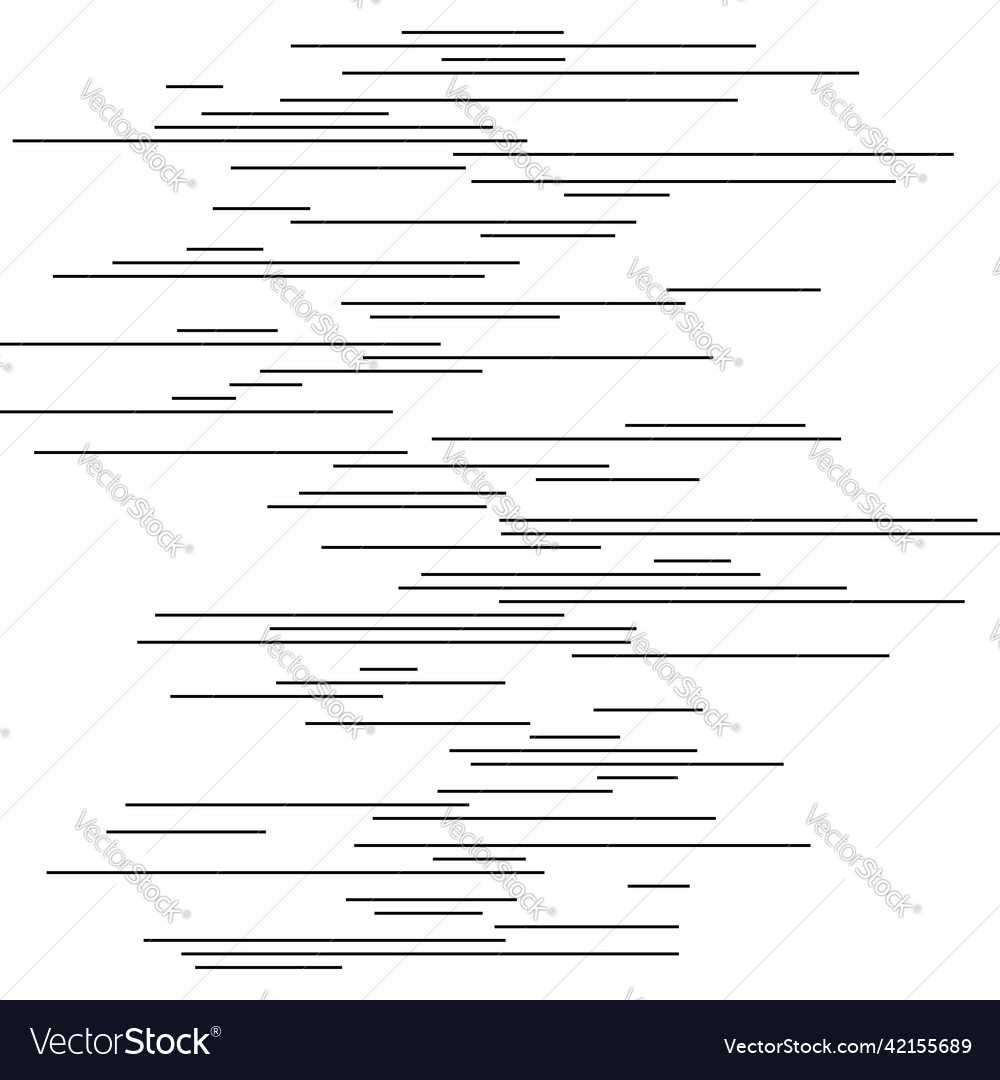 Random lines stripes element Vector Image Random lines stripes element