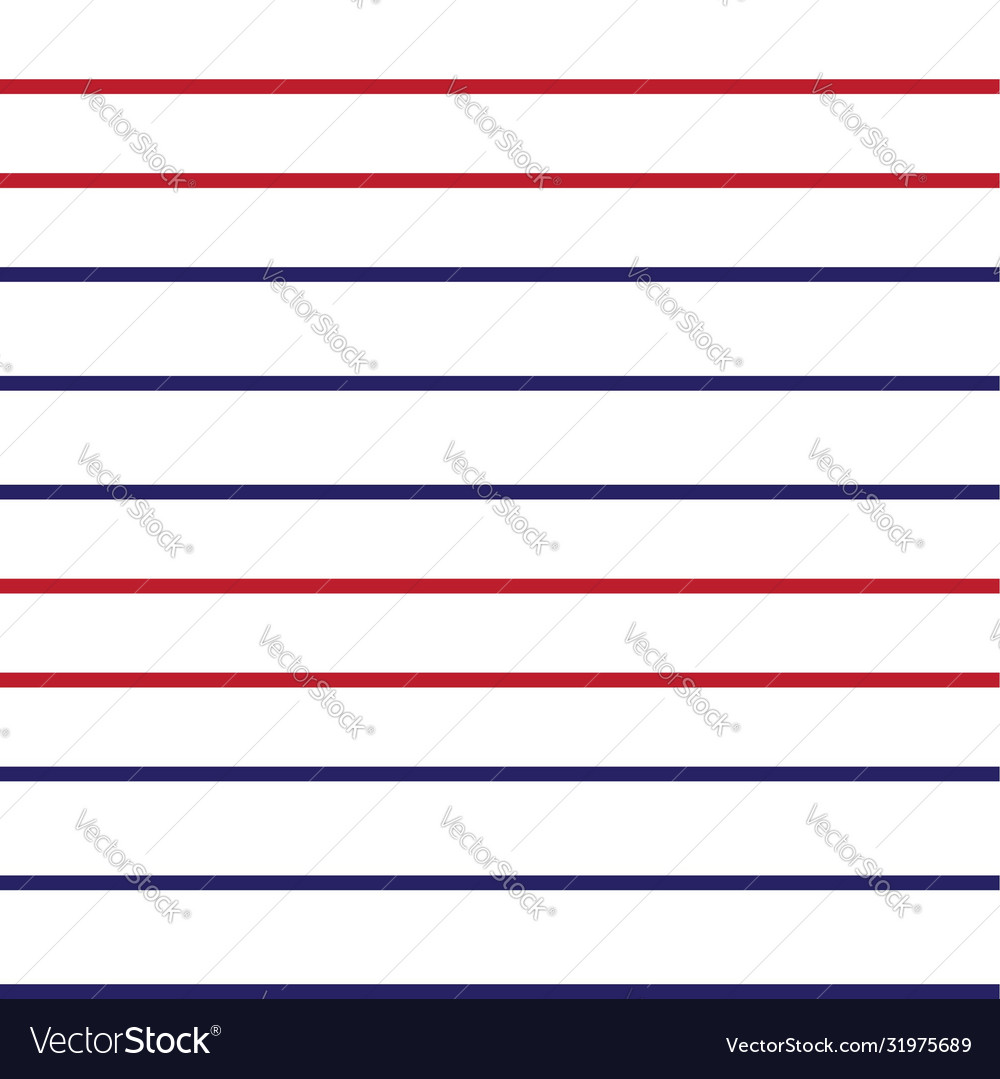 Red and blue stripe seamless pattern background vector image Red and blue stripe seamless pattern background
