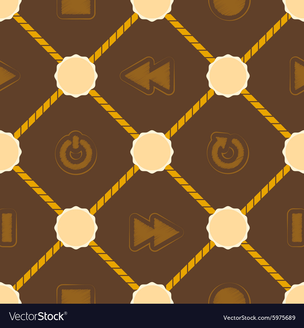 Seamless background with player icons