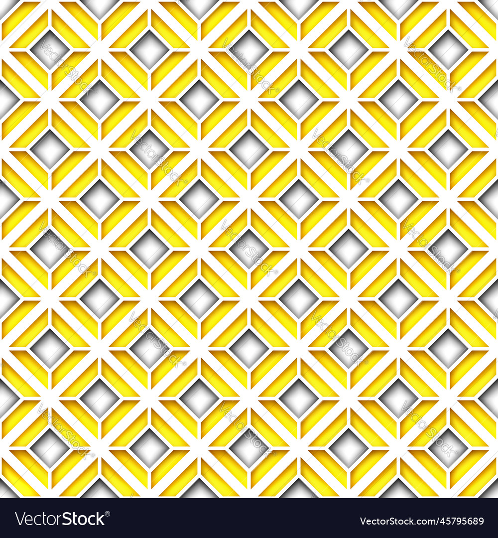 Seamless colorful geometric pattern with rhombuses Vector Image Seamless colorful geometric pattern with rhombuses