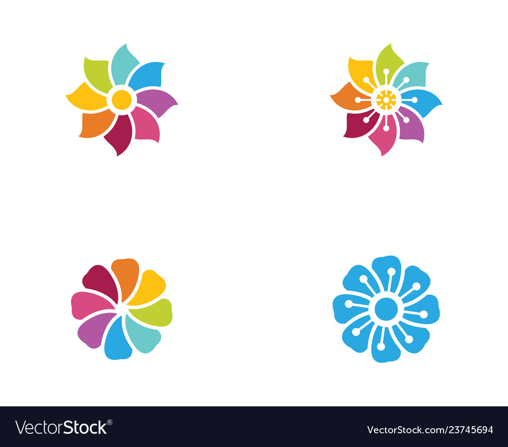 Flower icon design