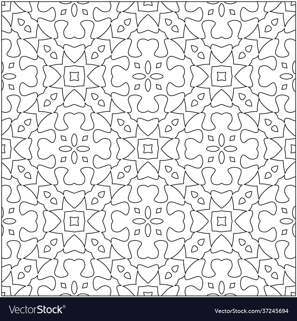 Geometric pattern with triangular elements