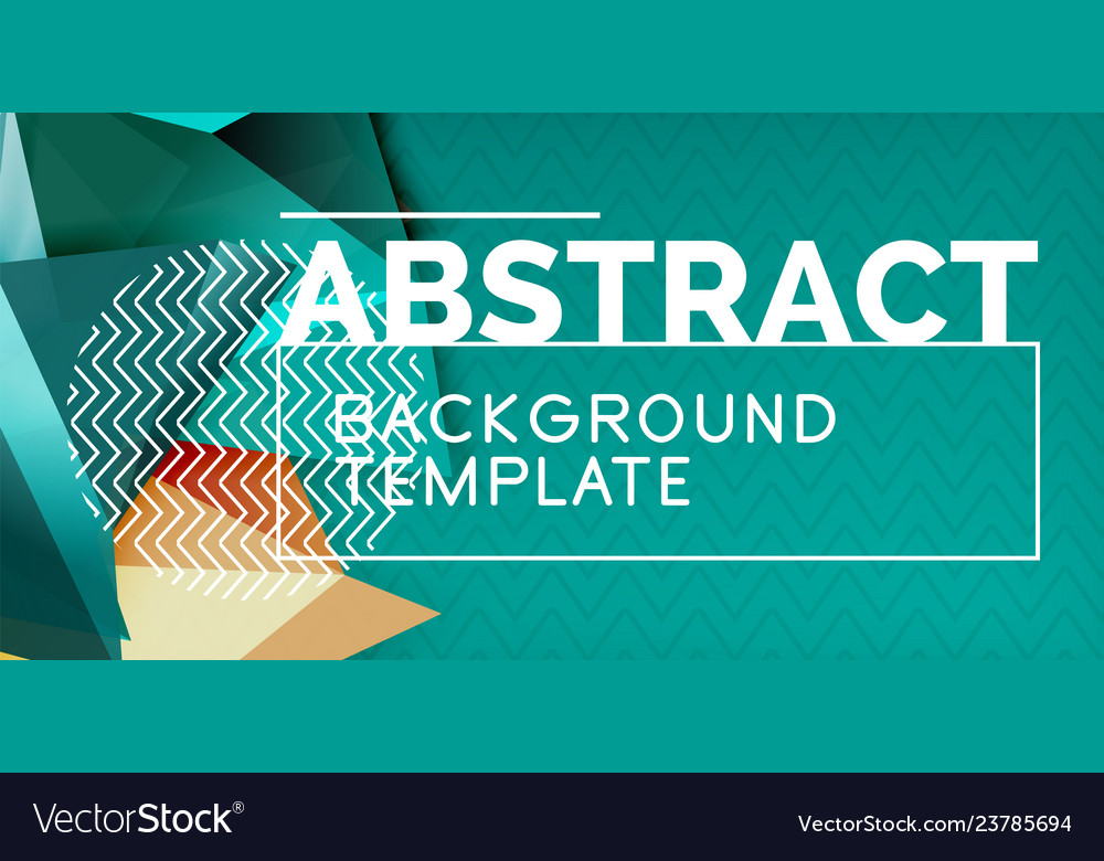 Low poly design 3d triangular shape background Vector Image Low poly design 3d triangular shape background