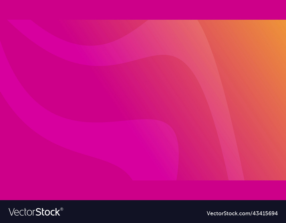 Modern colorful gradient background with wave vector image Modern colorful gradient background with wave