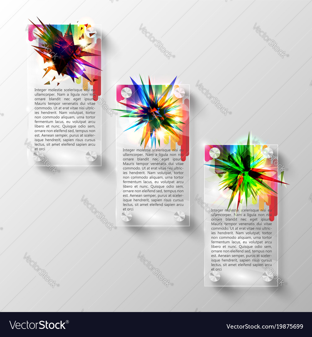 Design elements for web or blog templates