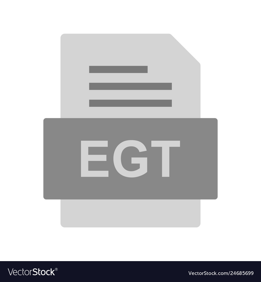 Egt file document icon