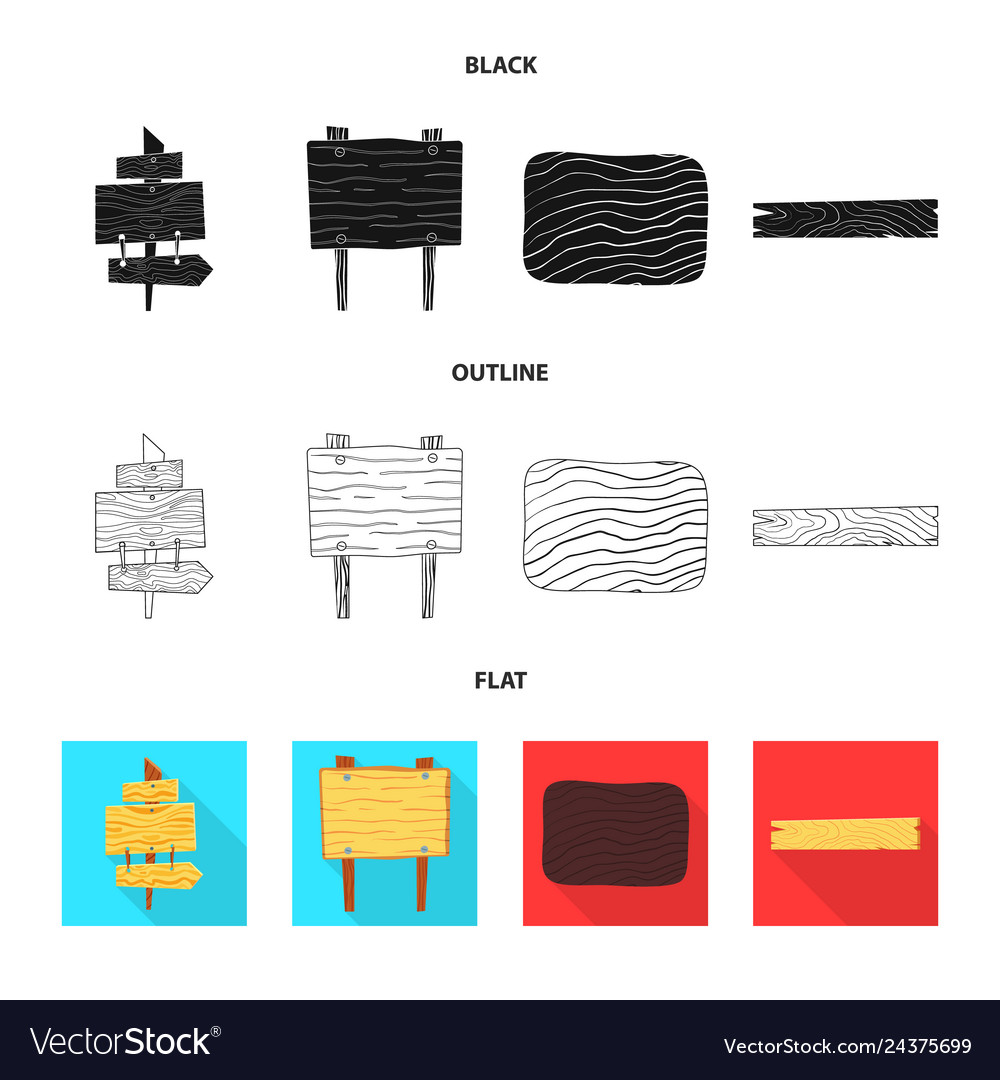 Isolated object of raw and forest logo set