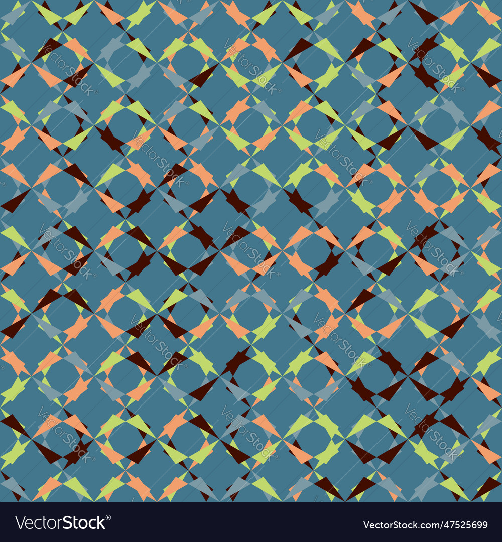 Seamless geometric pattern in abstract style vector image Seamless geometric pattern in abstract style