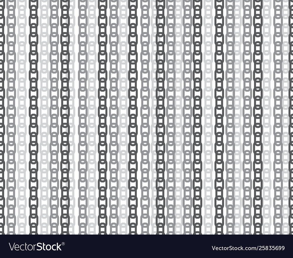 Seamless pattern with different chains vector image Seamless pattern with different chains