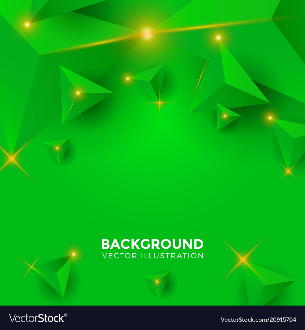 Abstract shiny red triangle background 3d
