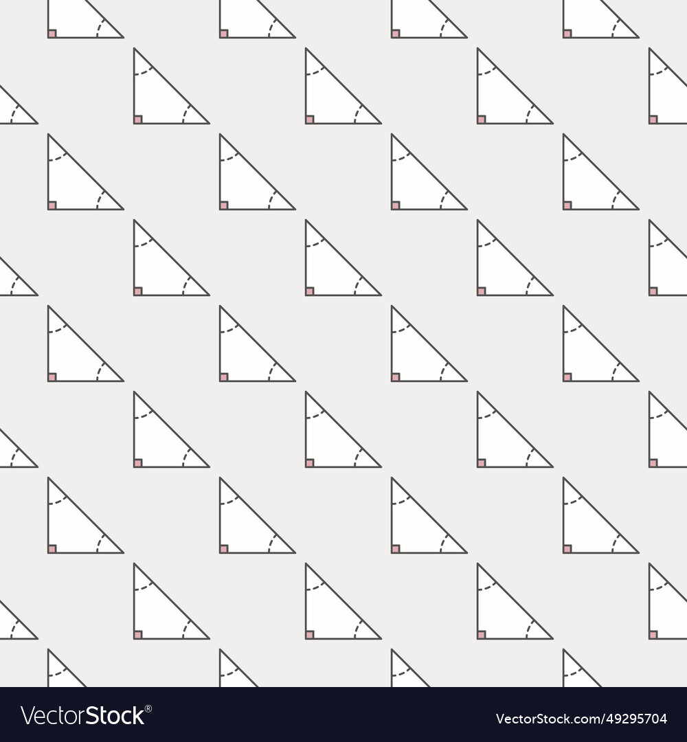 Geometry triangle colored concept seamless pattern vector image Geometry triangle colored concept seamless pattern