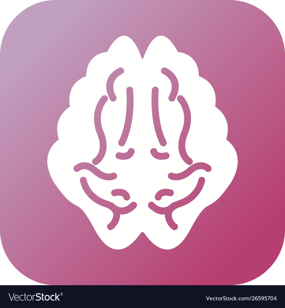 Glyph icon with gradient background