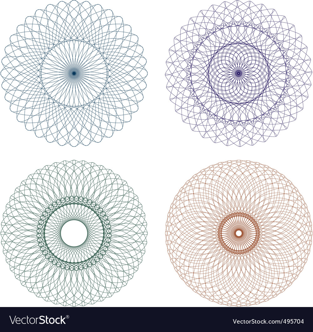 Intricate Rosette Patterns