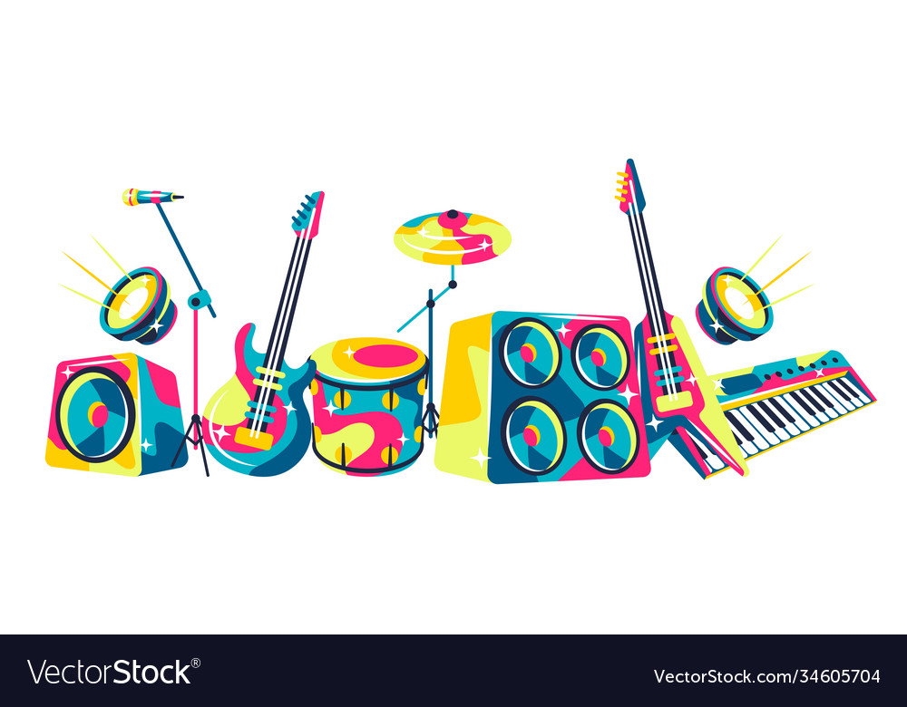 Musical Instruments Background