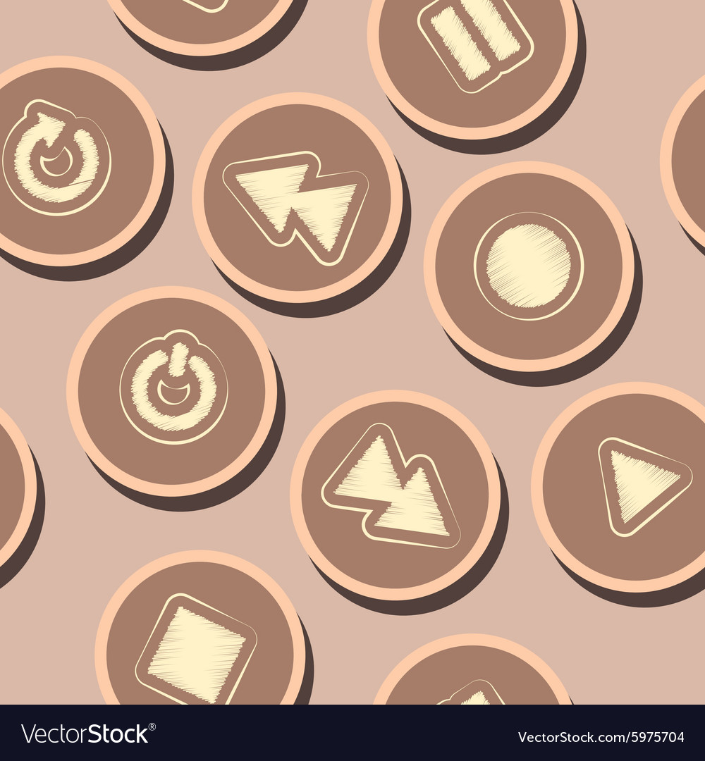 Seamless background with player icons