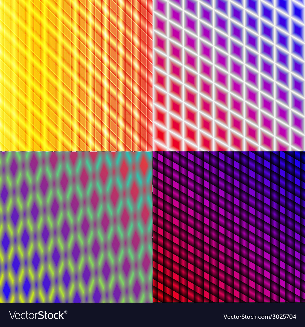 Set of splash color abstract glowing background