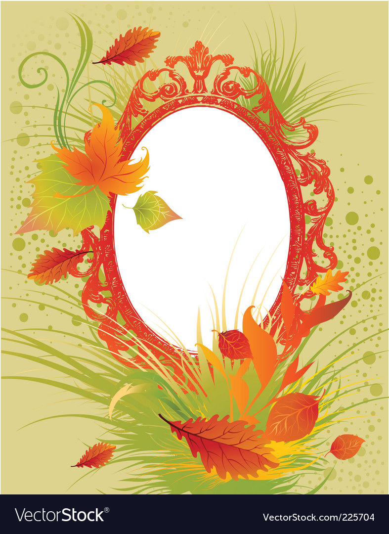 Thanksgiving Frame Royalty Free Vector Image - Vectorstock