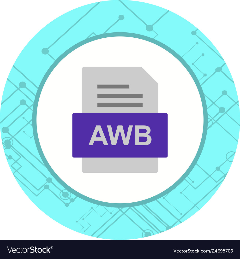 Awb file document icon