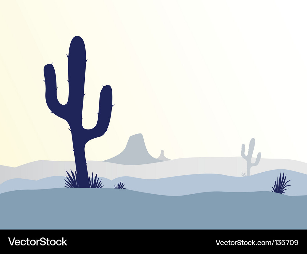 Cactus Royalty Free Vector Image - VectorStock