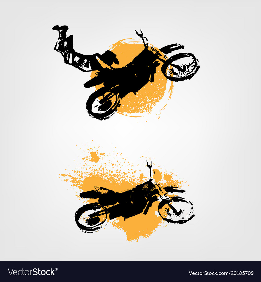 Flying motorcycle element