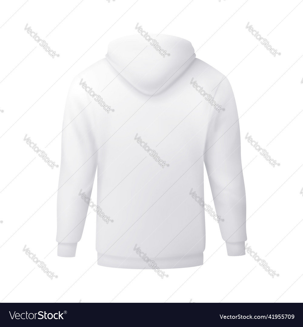 Hoodie in mesh gradient style editable