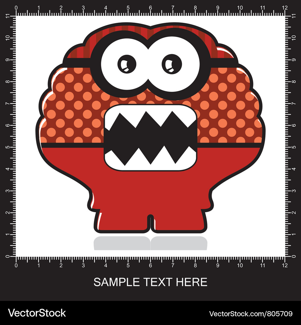 Monster Royalty Free Vector Image - VectorStock