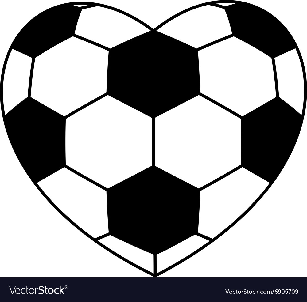 soccer-ball-heart-royalty-free-vector-image-vectorstock