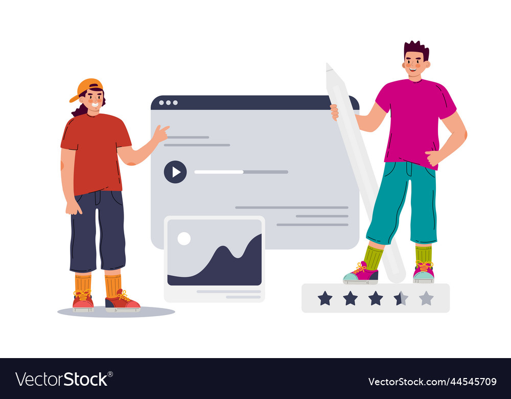 Ui ux designer arrangement interface elements vector image Ui ux designer arrangement interface elements