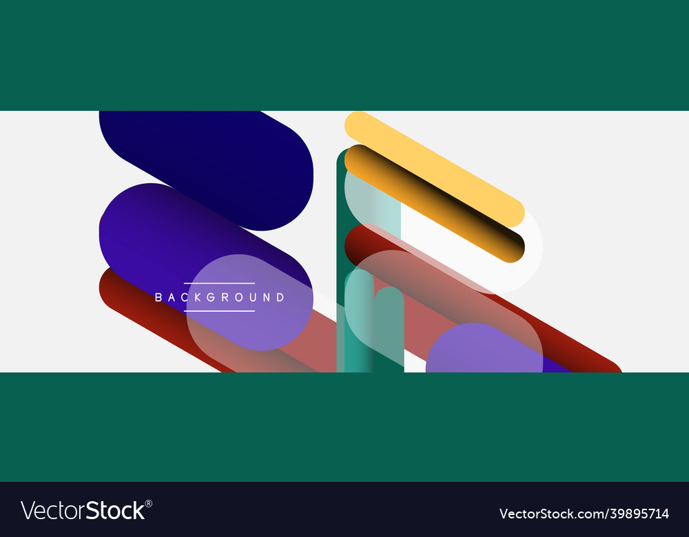 Abstract background round shapes lines Vector Image Abstract background round shapes lines