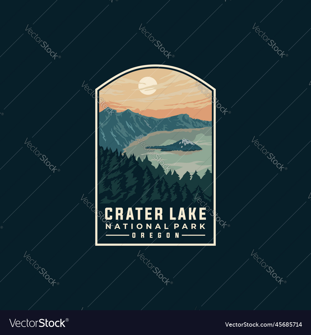 Crater lake national park template