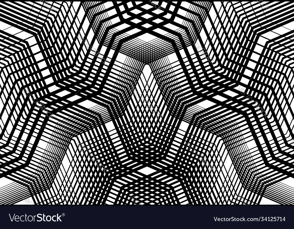 Geometric structure angular angled lines stripes Vector Image Geometric structure angular angled lines stripes