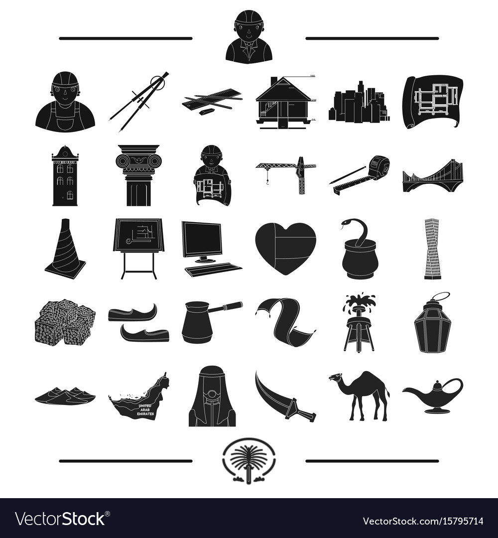 History architecture design and other web icon