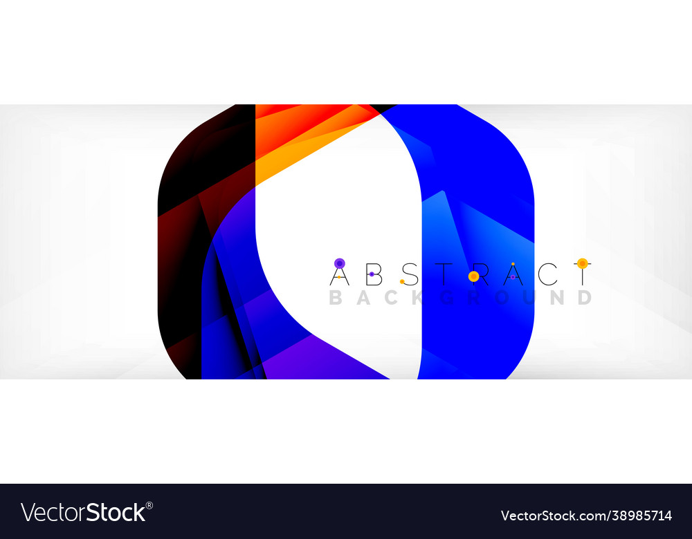 Minimal abstract background - color overlapping