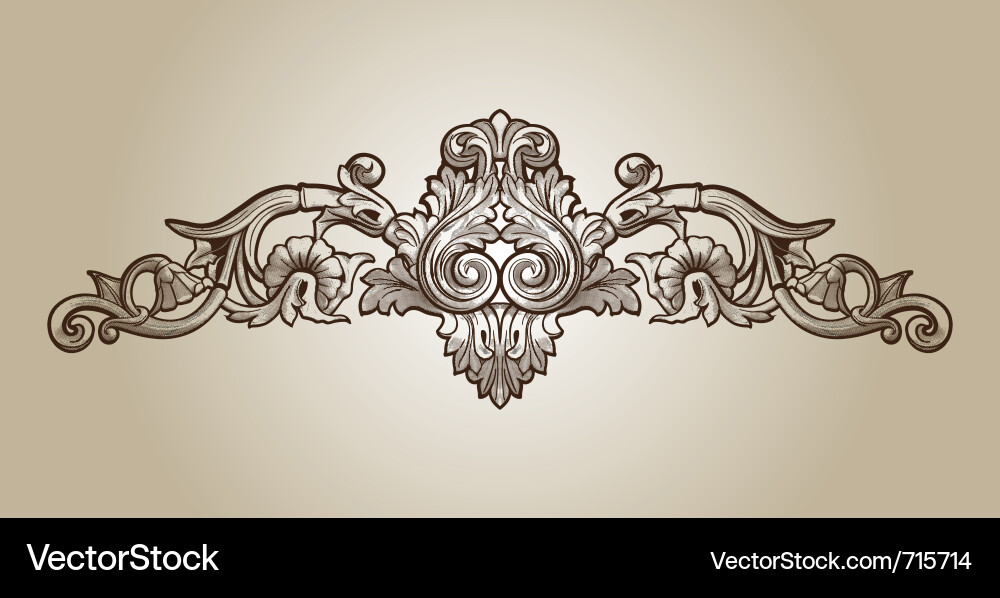 Ornaments set Royalty Free Vector Image - VectorStock
