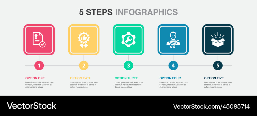 Standard excellent service customer product Vector Image