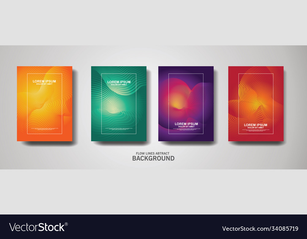Abstract flow lines pattern background