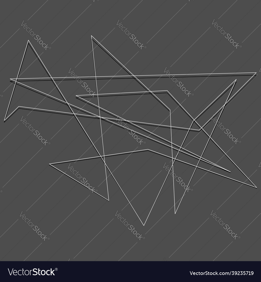 Edgy ruptured shatter splinter shape design vector image Edgy ruptured shatter splinter shape design