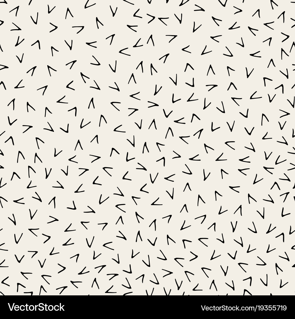 Hand drawn pattern seamless Royalty Free Vector Image