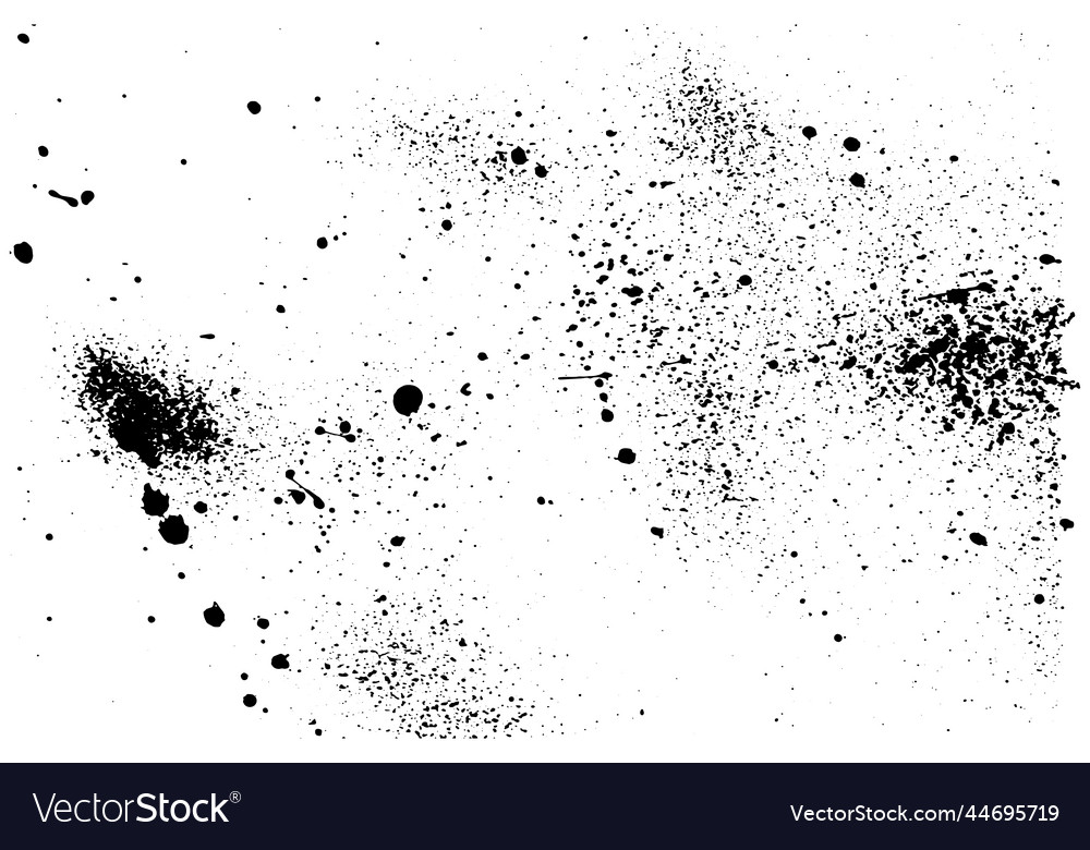 Tintenspray Punkte Farbe Pinsel Tropfen Hintergrund