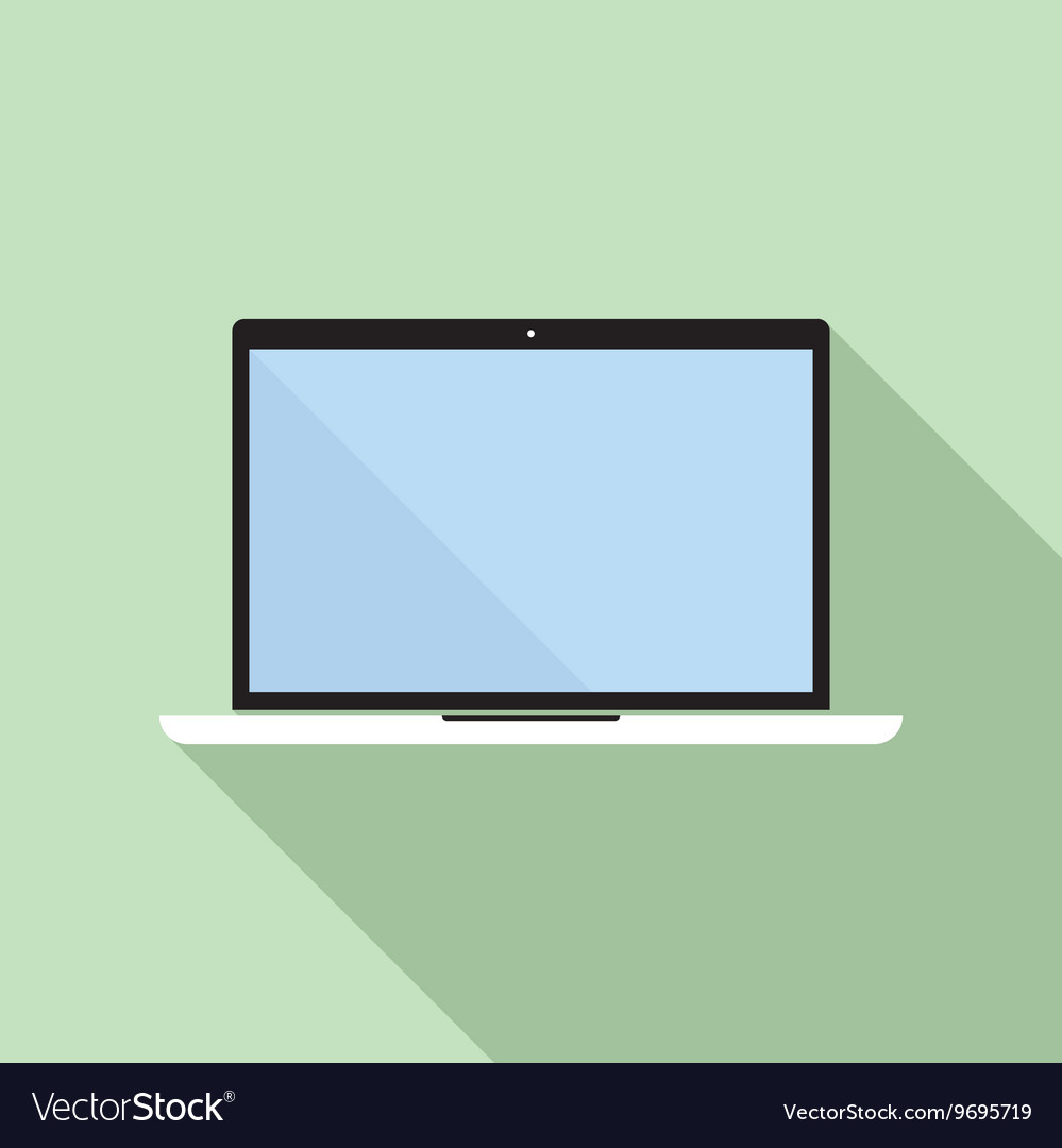 Empty screen. Ноутбук Флат.