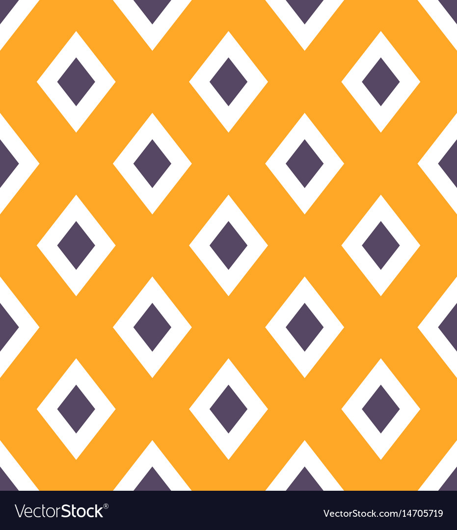 Retro Rhombus Pattern