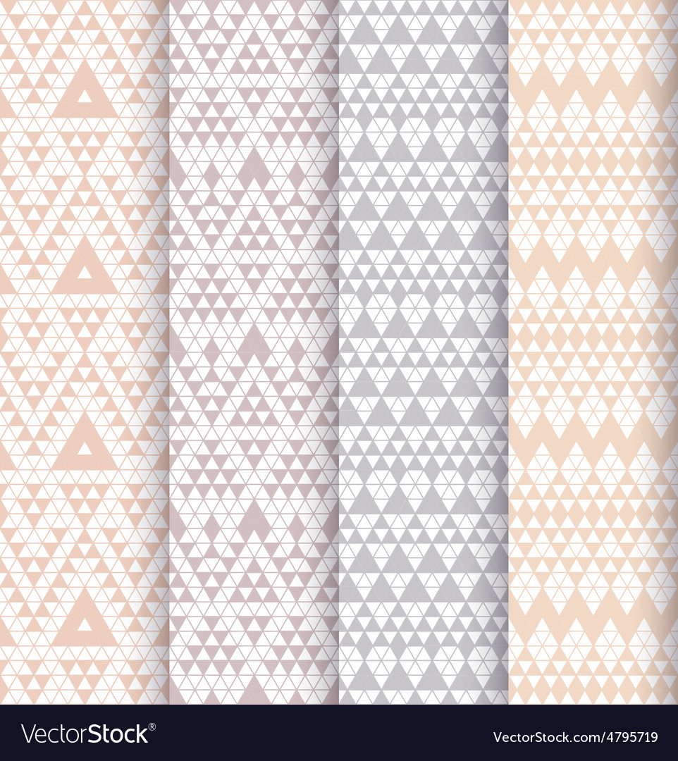 Set of four patterns