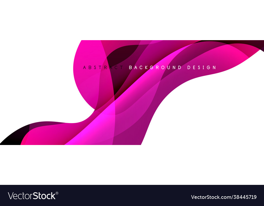 Trendy simple fluid color gradient abstract Vector Image Trendy simple fluid color gradient abstract