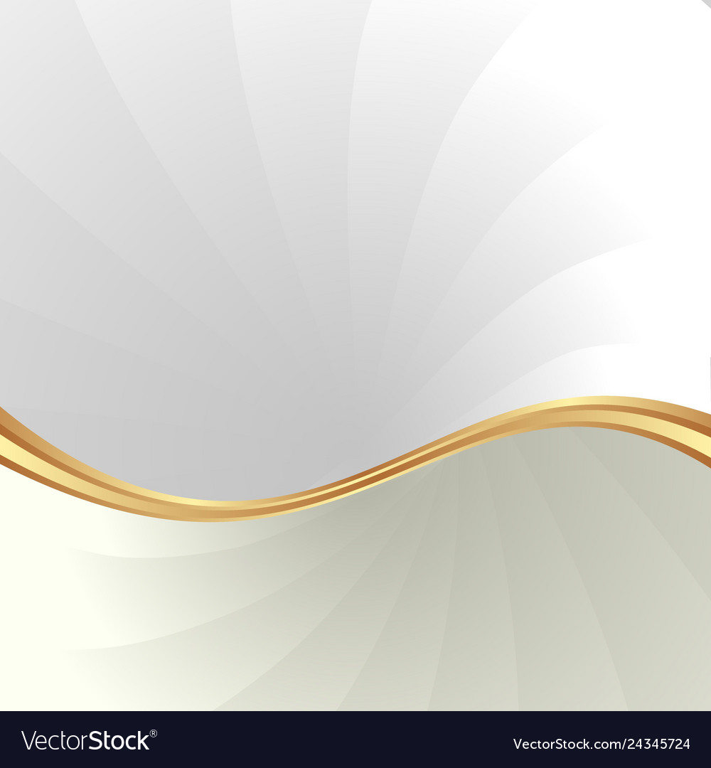 Abstract background with golden divider Royalty Free Vector