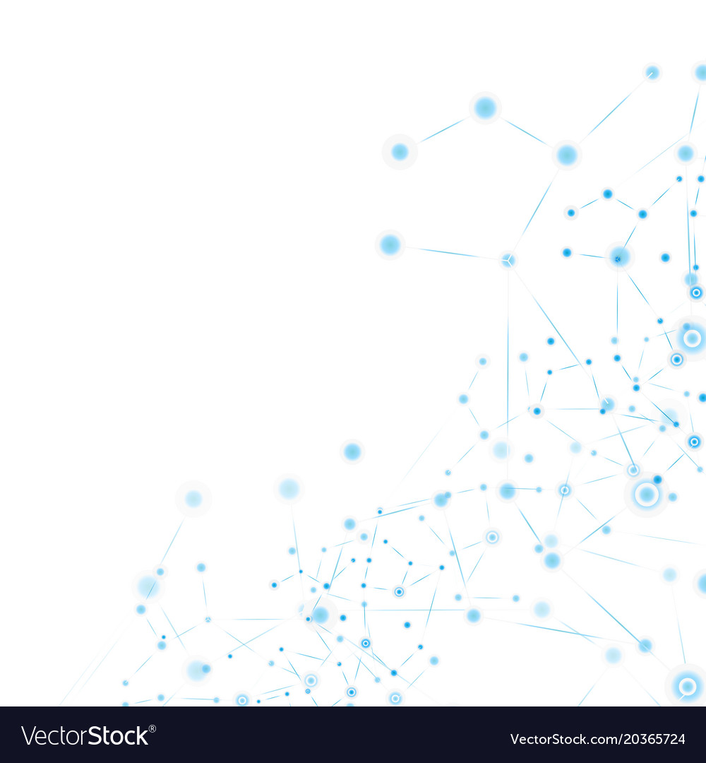 Abstract science background with place