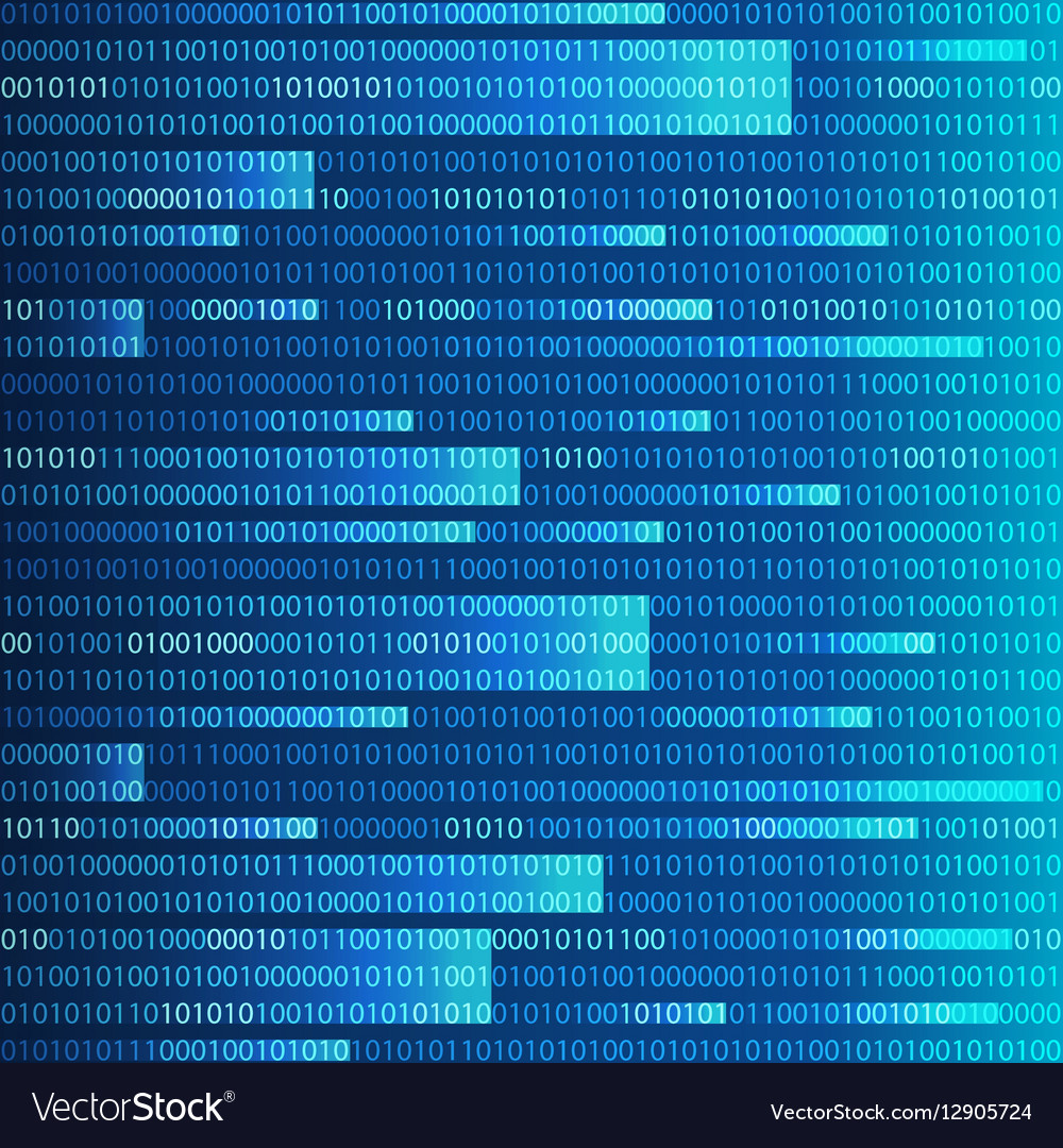 Hintergrund in einem Matrix-Stil fallen zufällig