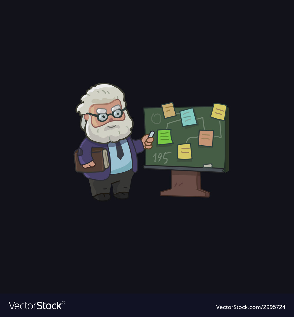 Professor character design