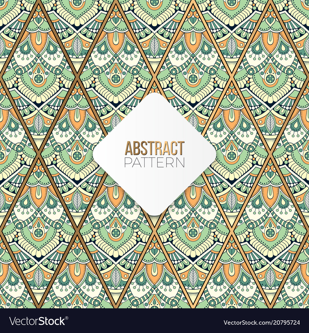 Seamless pattern tile