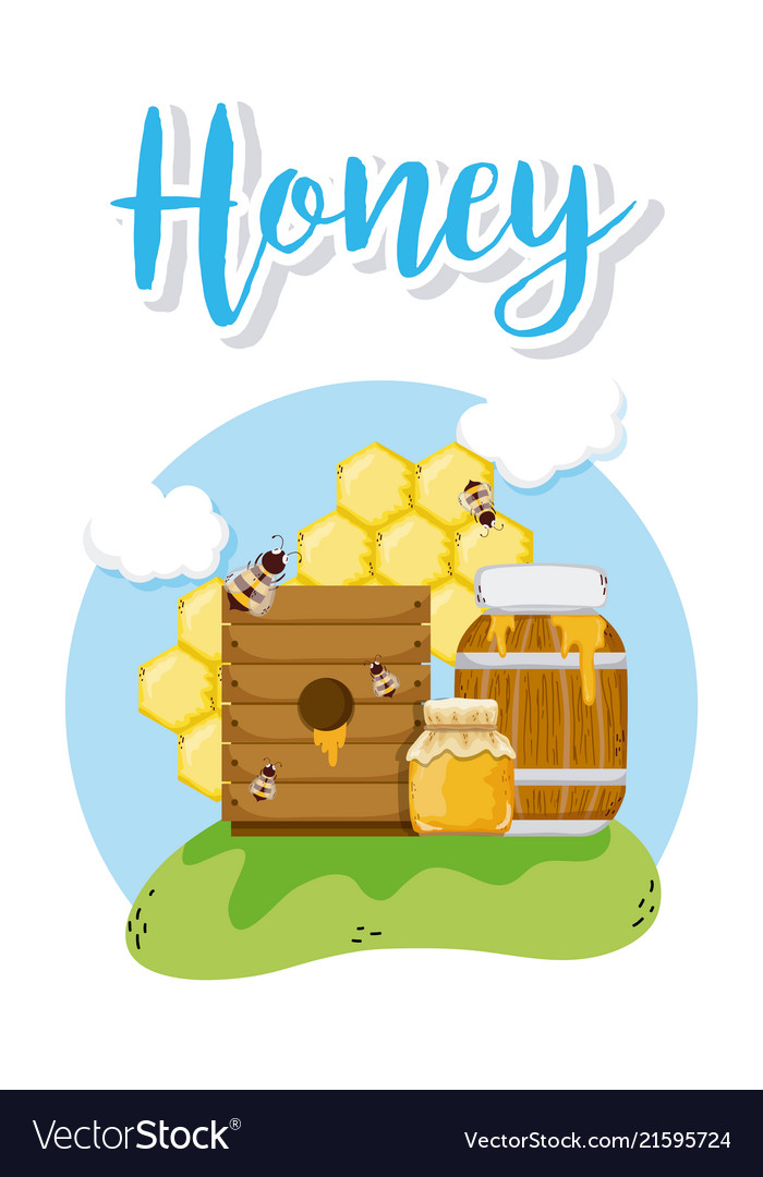 Sweet honey card